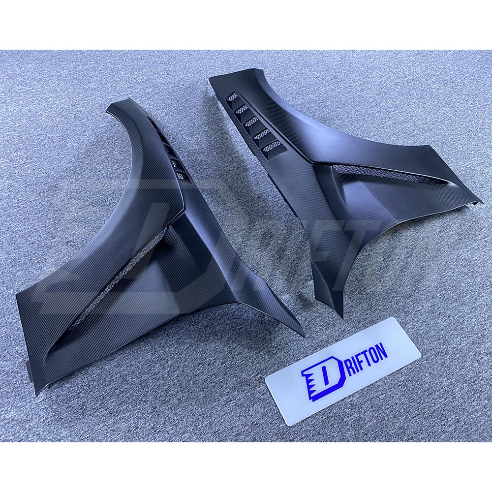 CMST Vented Style Dry Carbon Fiber Front Fender For BMW G80 M3 G82 M4 2020-2024