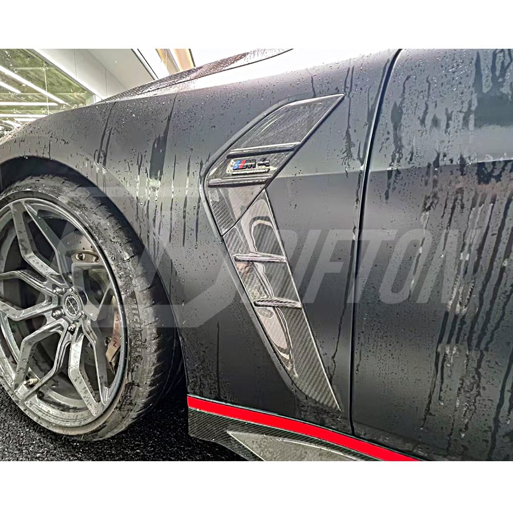 CSL Style Dry Carbon Fiber Fender Trim For BMW G82 M4 2020-2024