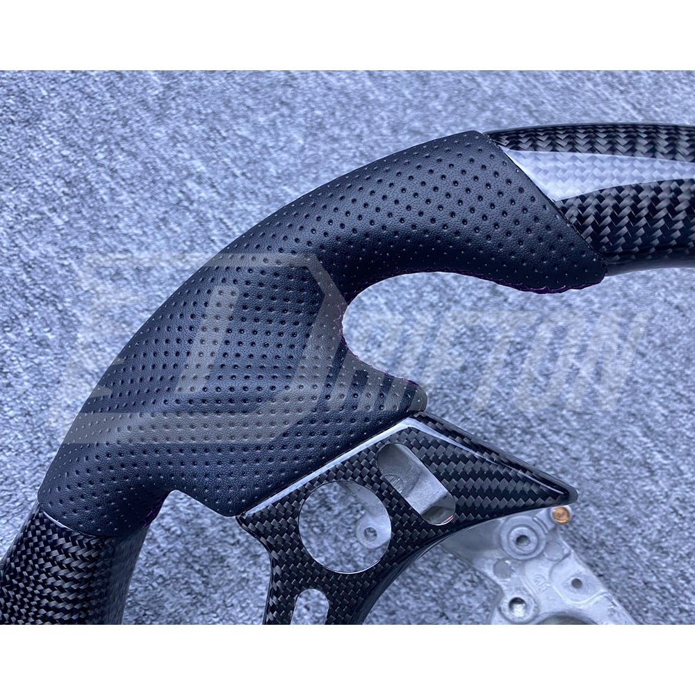 Customize Carbon Fiber Steering Wheel With Center Trim Cover For Nissan R35 GTR 2008-2016