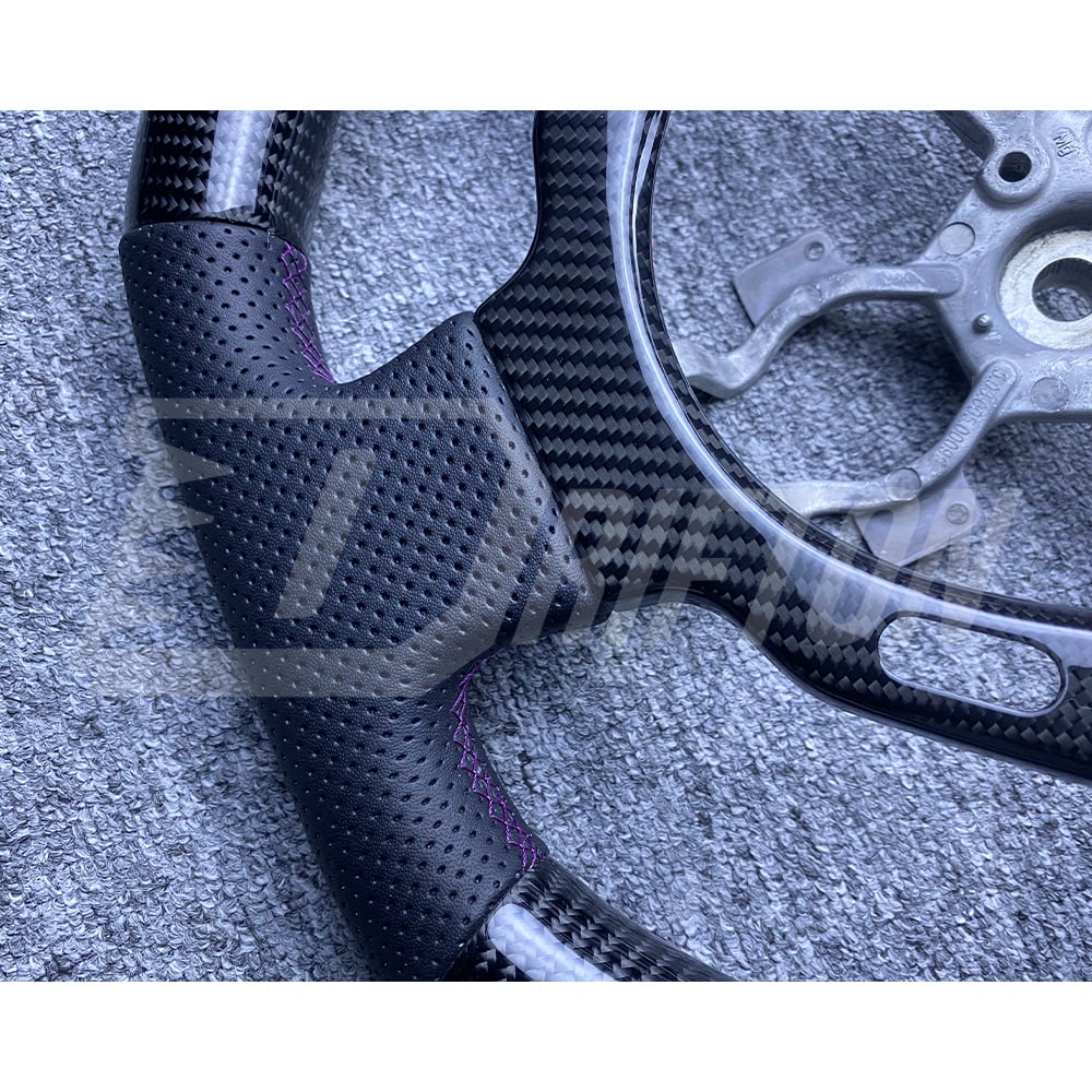 Customize Carbon Fiber Steering Wheel With Center Trim Cover For Nissan R35 GTR 2008-2016