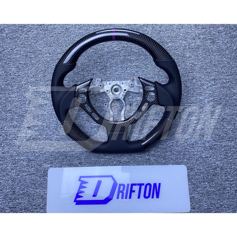 Customize Carbon Fiber Steering Wheel With Center Trim Cover For Nissan R35 GTR 2008-2016