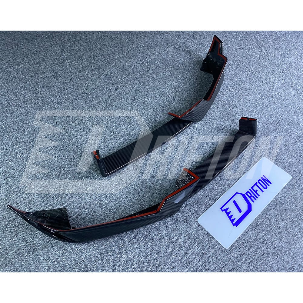 MP Style Dry Carbon Fiber Front Lip Splitter For BMW X5 G05 LCI 2024-On