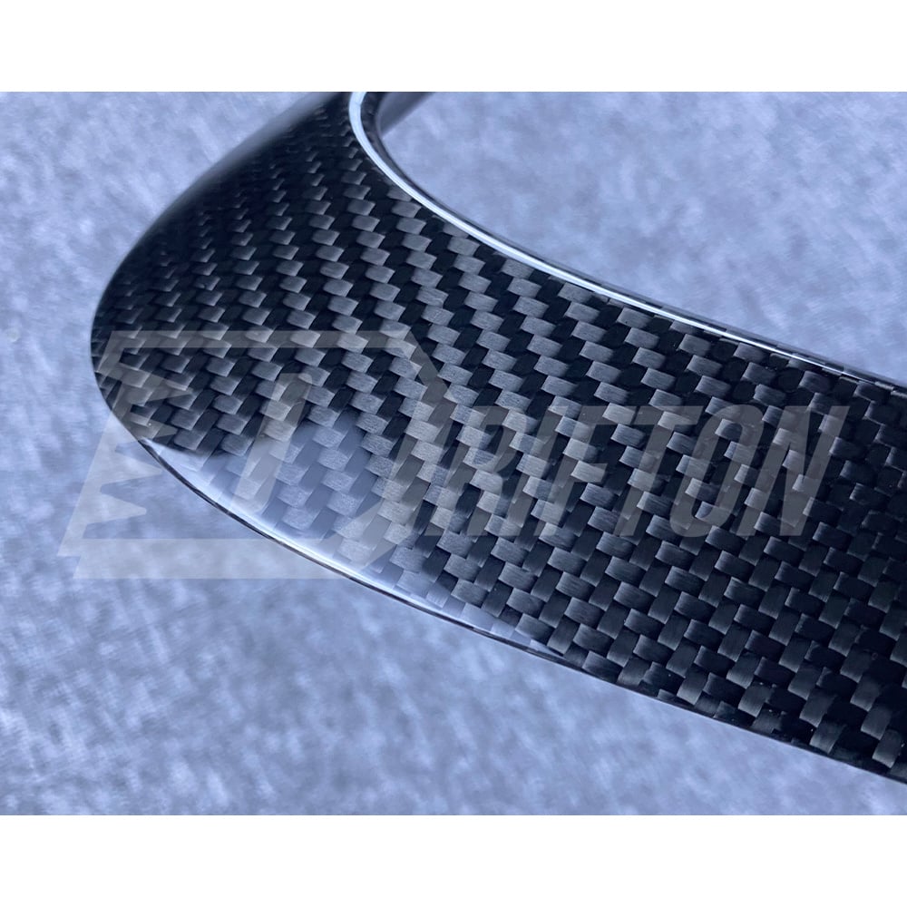 Paktechz Style Dry Carbon Fiber Rear Side Vent Trim For BMW M8 F91 F92 2020-2024 (6)