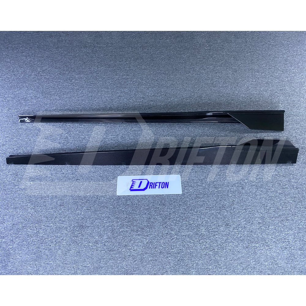 Paktechz Style Dry Carbon Fiber Side Skirt For BMW M8 F91 F92 2020-2024