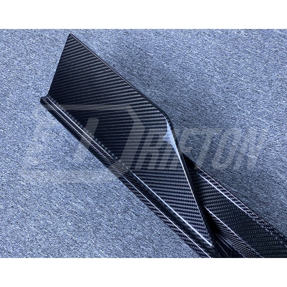 Paktechz Style Dry Carbon Fiber Side Skirt For BMW M8 F91 F92 2020-2024