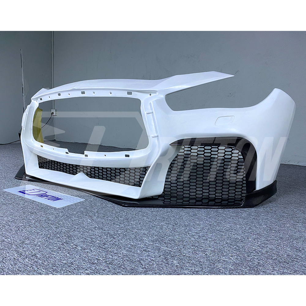 Project Black S Concept Style Partial Carbon Fiber Body Kit For Infiniti Q50 2013-2024