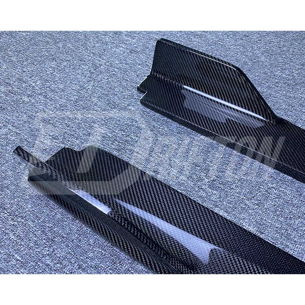 Project Black S Concept Style Partial Carbon Fiber Body Kit For Infiniti Q50 2013-2024