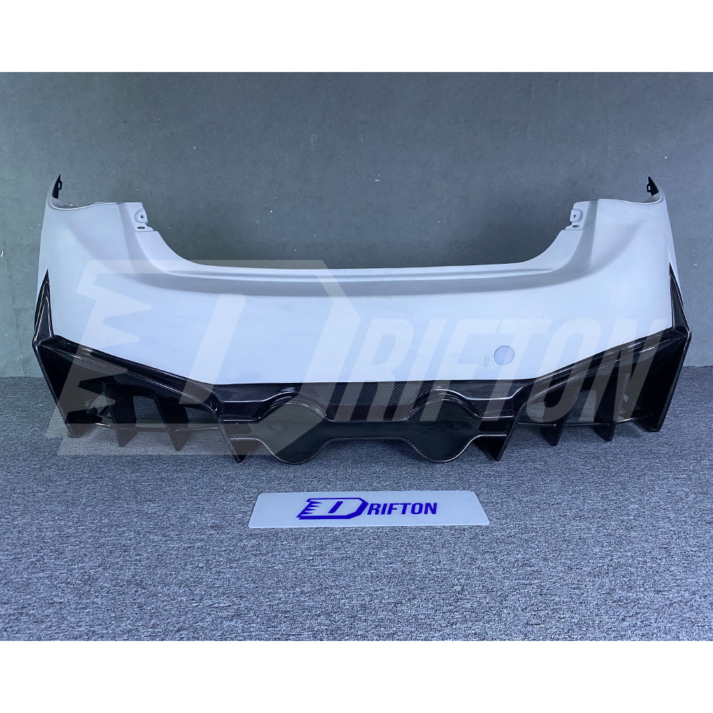 Project Black S Concept Style Partial Carbon Fiber Body Kit For Infiniti Q50 2013-2024