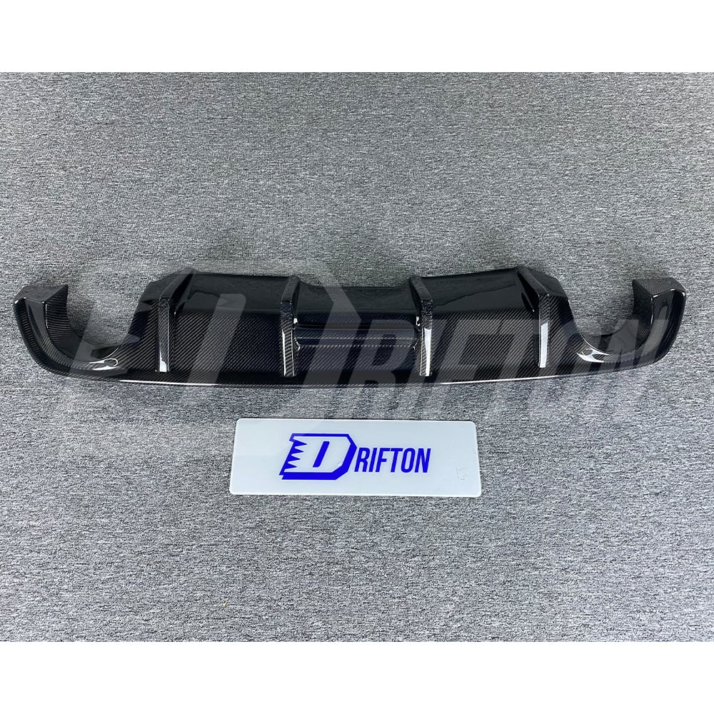 Sport Style Carbon Fiber Rear Diffuser For INFINITI Q50 2013-2024