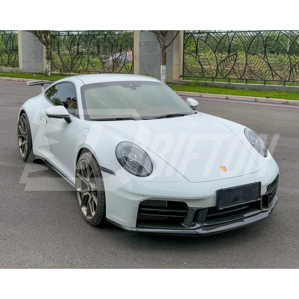 OEM Style Dry Carbon Fiber Front Lip For Porsche 911 Carrera 992.2 2024-On