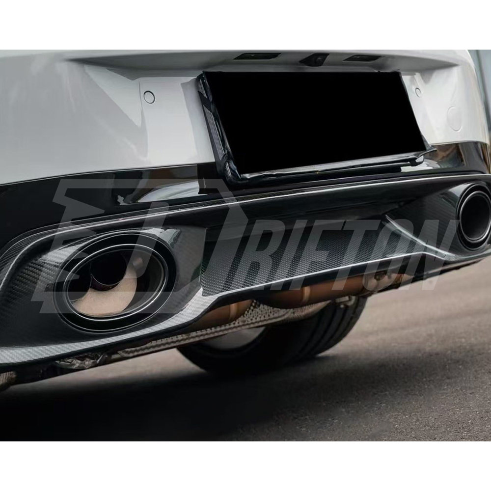 OEM Style Dry Carbon Fiber Rear Diffuser For Porsche 911 Carrera 992.2 2024-On