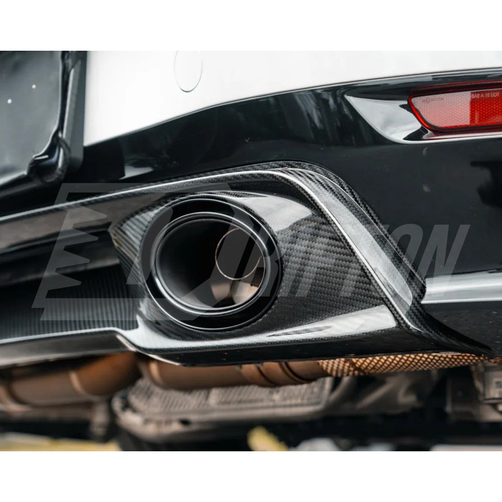 OEM Style Dry Carbon Fiber Rear Diffuser For Porsche 911 Carrera 992.2 2024-On