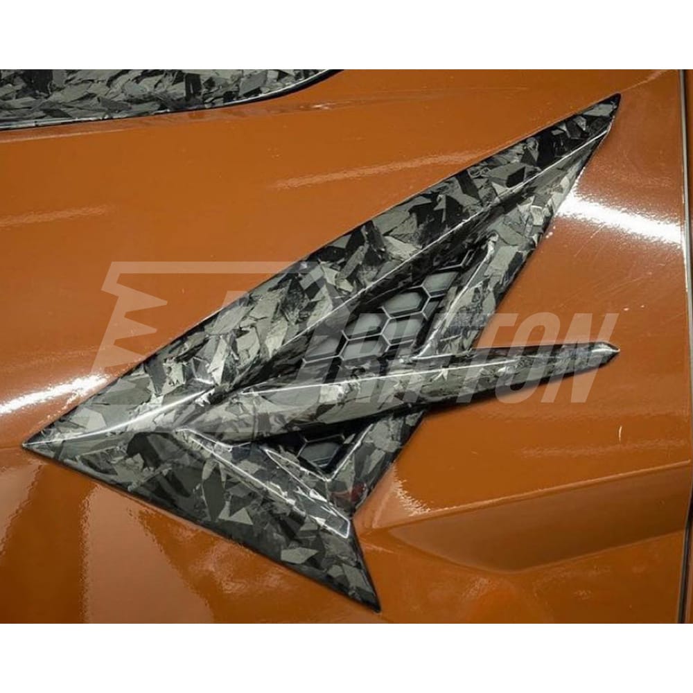 Mansory Style Dry Carbon Fiber Fender Trims Cover For Lamborghini URUS 2018-2022