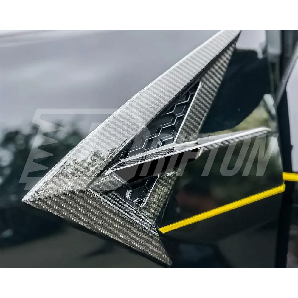 Mansory Style Dry Carbon Fiber Fender Trims Cover For Lamborghini URUS 2018-2022
