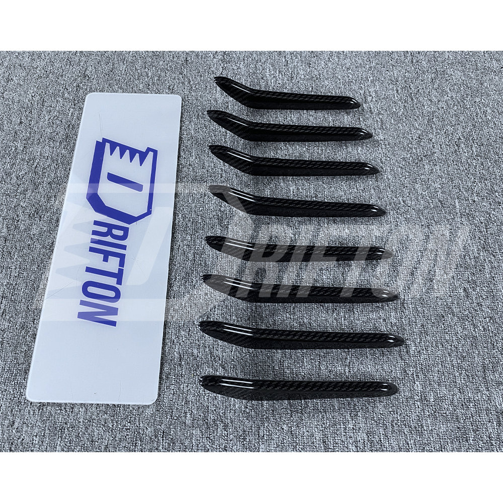 Mansory Style Dry Carbon Fiber Front Grille Trim For Maserati Levante 2016-2018