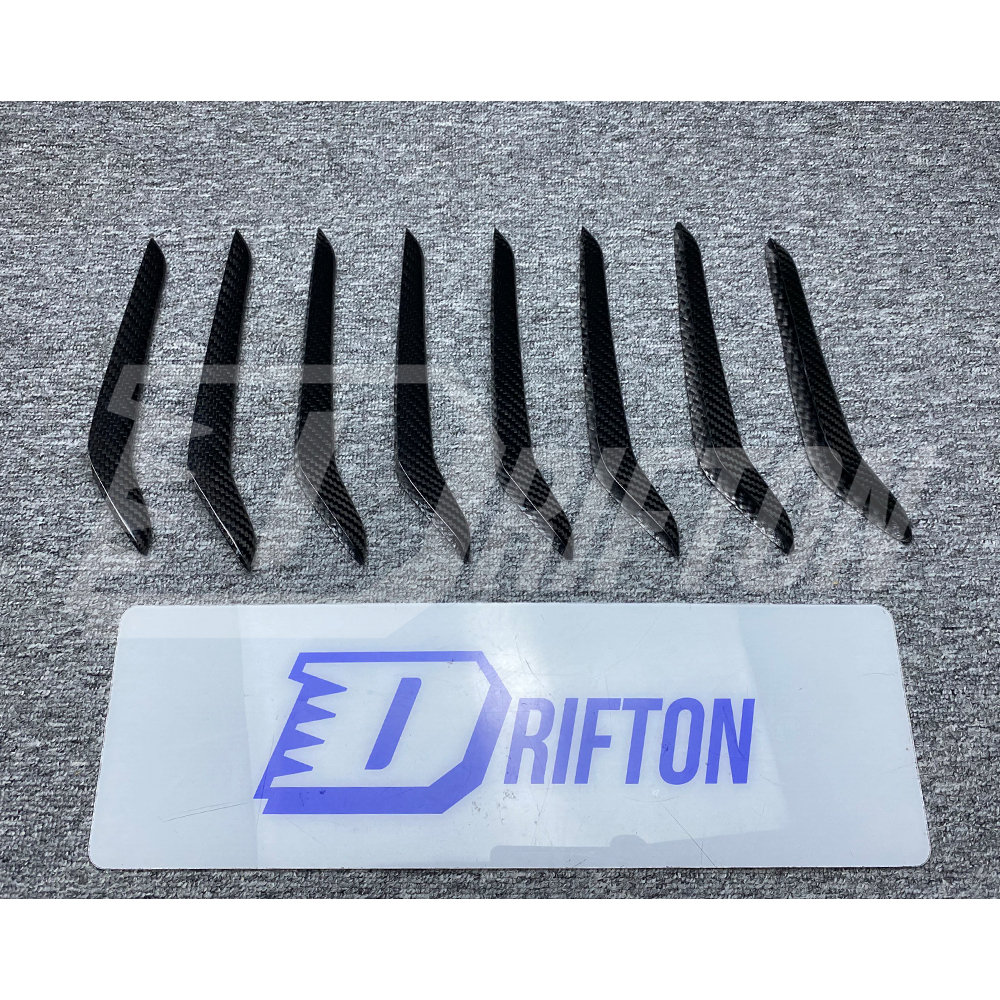 Mansory Style Dry Carbon Fiber Front Grille Trim For Maserati Levante 2016-2018