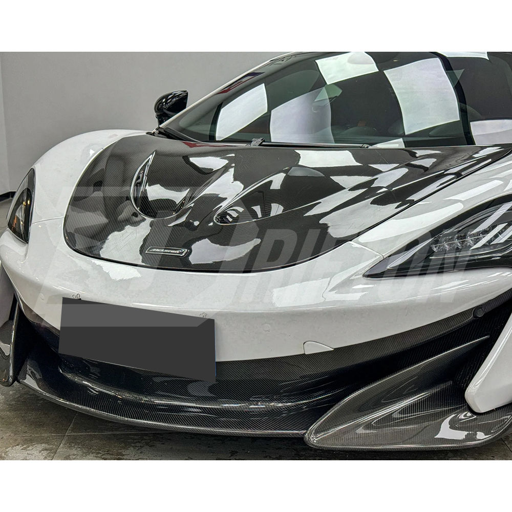 P1 Style Dry Carbon Fiber Hood For Mclaren 570S 570GT 600LT 2015-2020