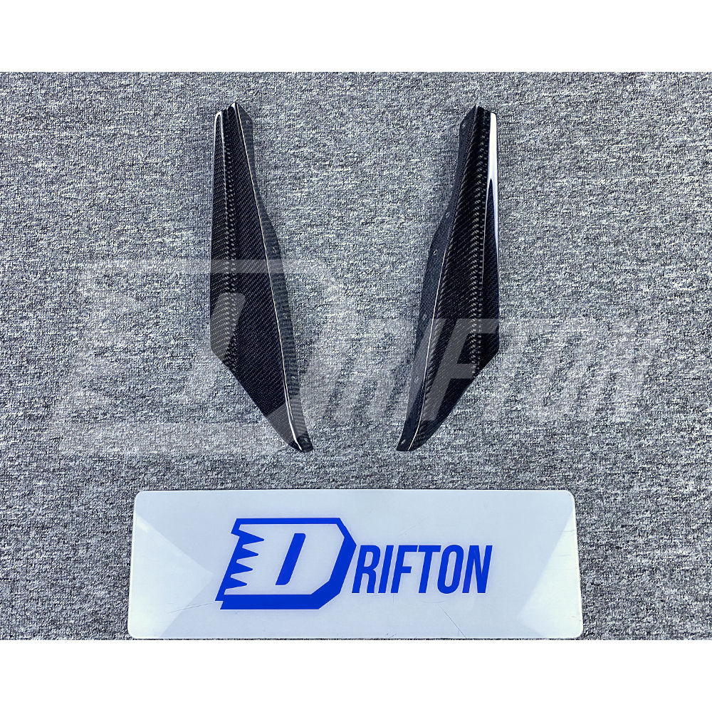 Ars Style Carbon Fiber Front Bumper Canards For Nissan R34 GTR 1998-2002