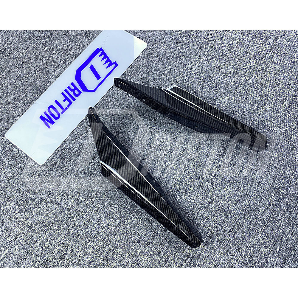 Ars Style Carbon Fiber Front Bumper Canards For Nissan R34 GTR 1998-2002