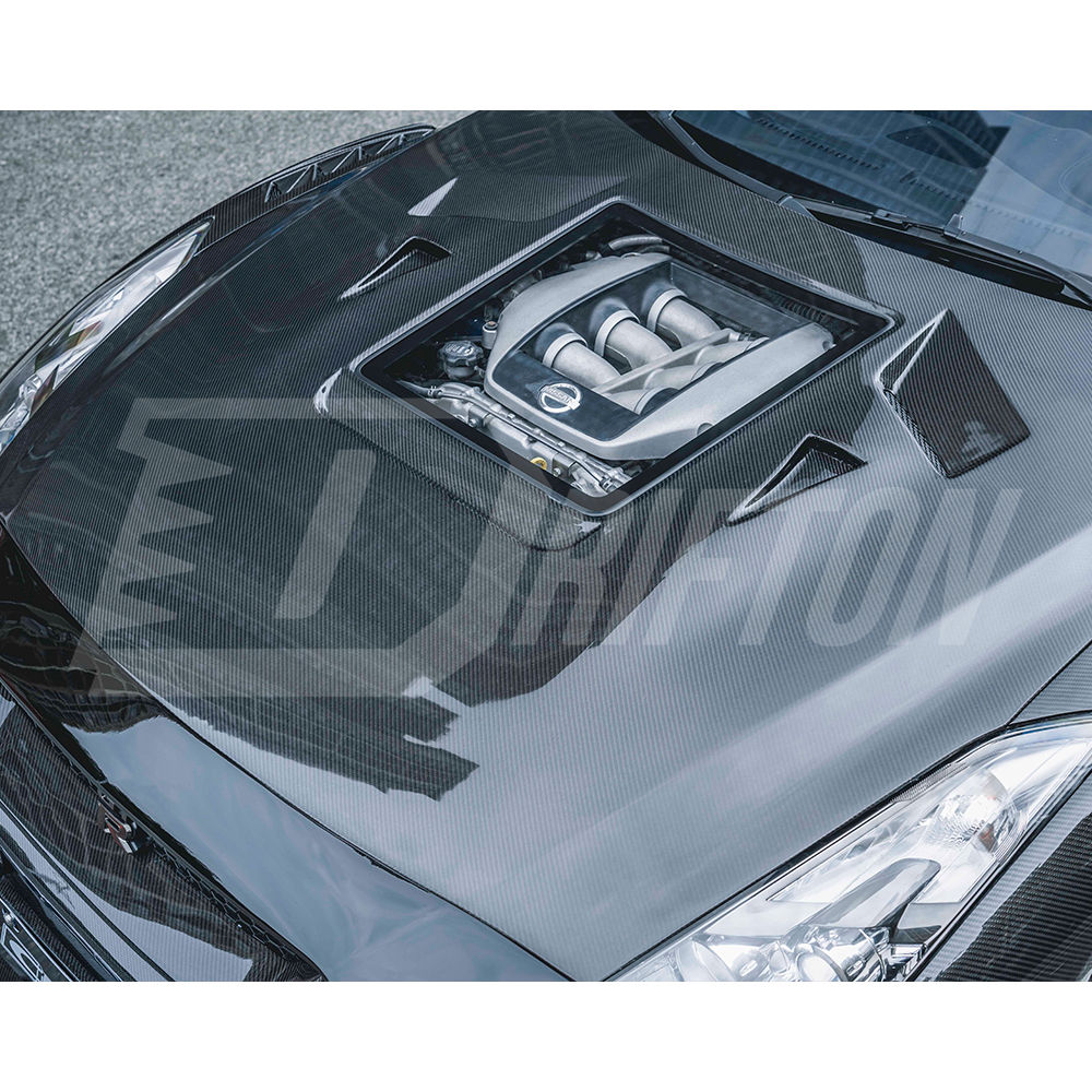 CMST Style Carbon Fiber Hood For Nissan R35 GTR 2008-2016