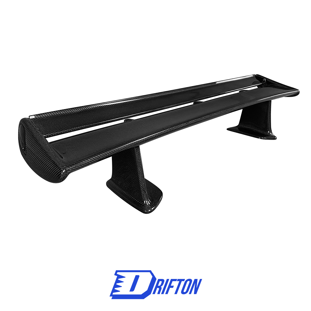 OEM Style Carbon Fiber Jun High Elevated Rear Spoiler GT Wing For Nissan R34 GTR 1998-2002