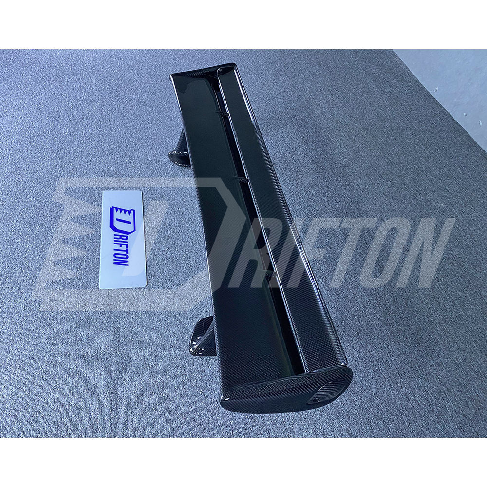 OEM Style Carbon Fiber Jun High Elevated Rear Spoiler GT Wing For Nissan R34 GTR 1998-2002