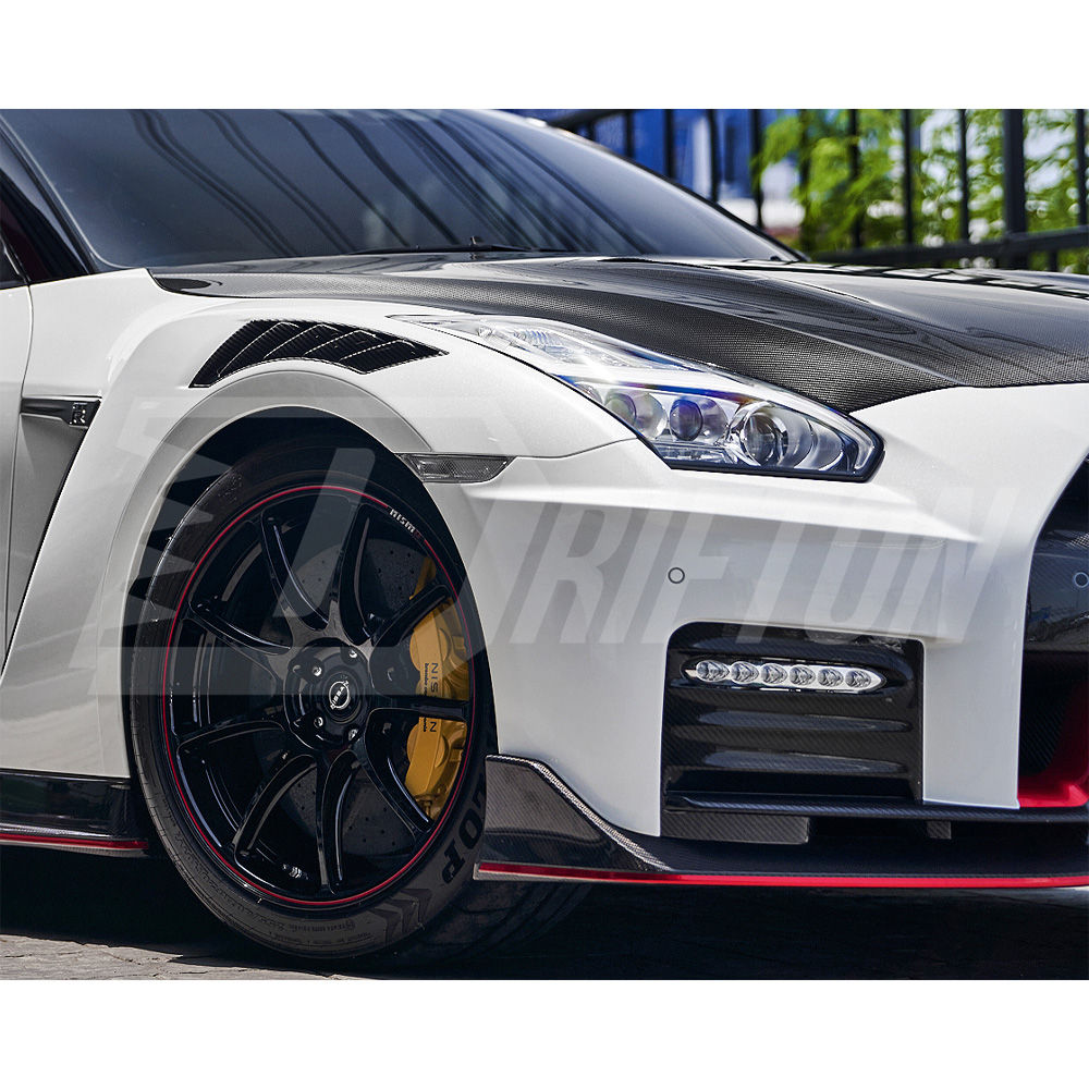 OEM MY17 Style Carbon Fiber Hood Engine Bonnet For Nissan R35 GTR 2017-2026
