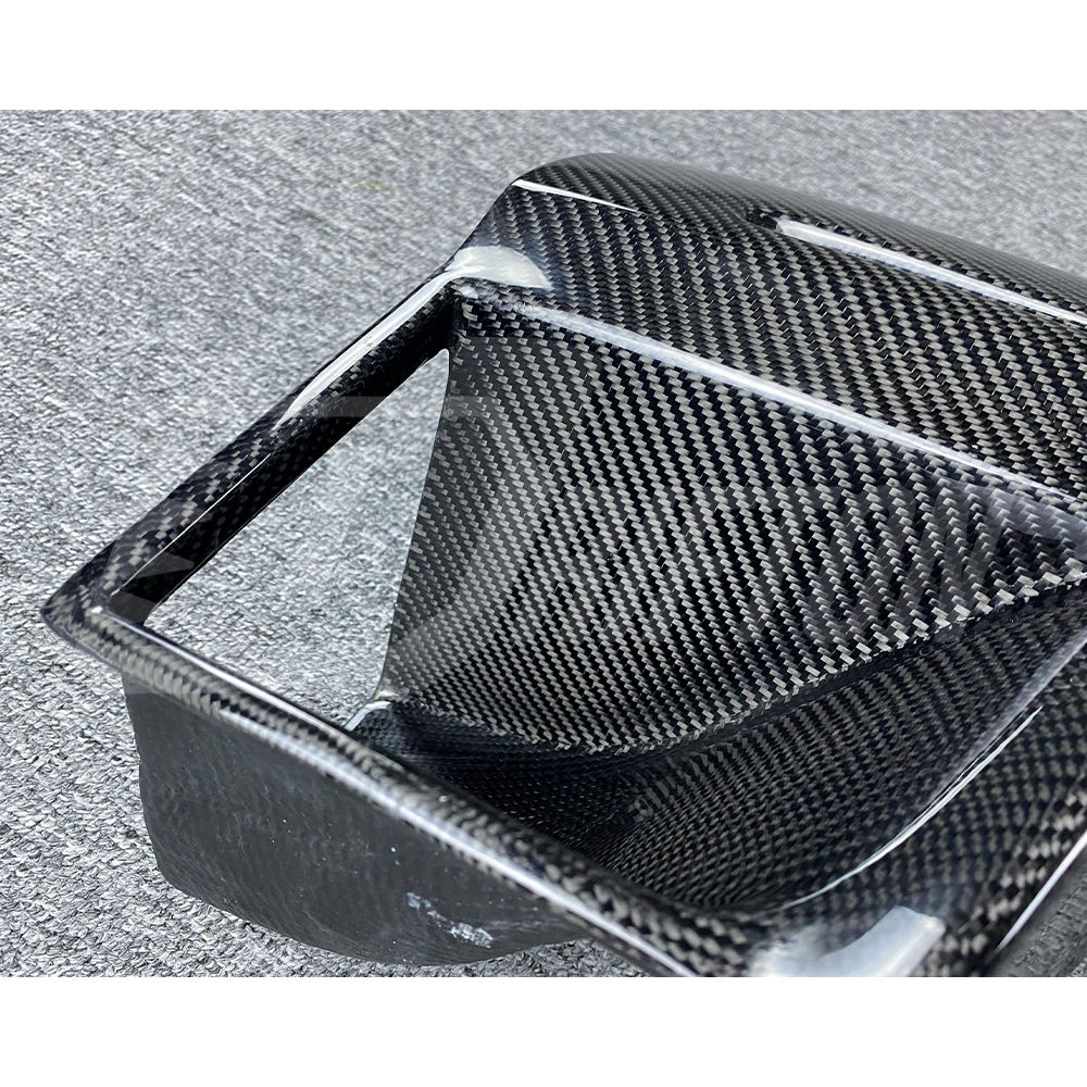 Wald Style Carbon Fiber Front Nose Grille Cover For Nissan R35 GTR 2008-2011