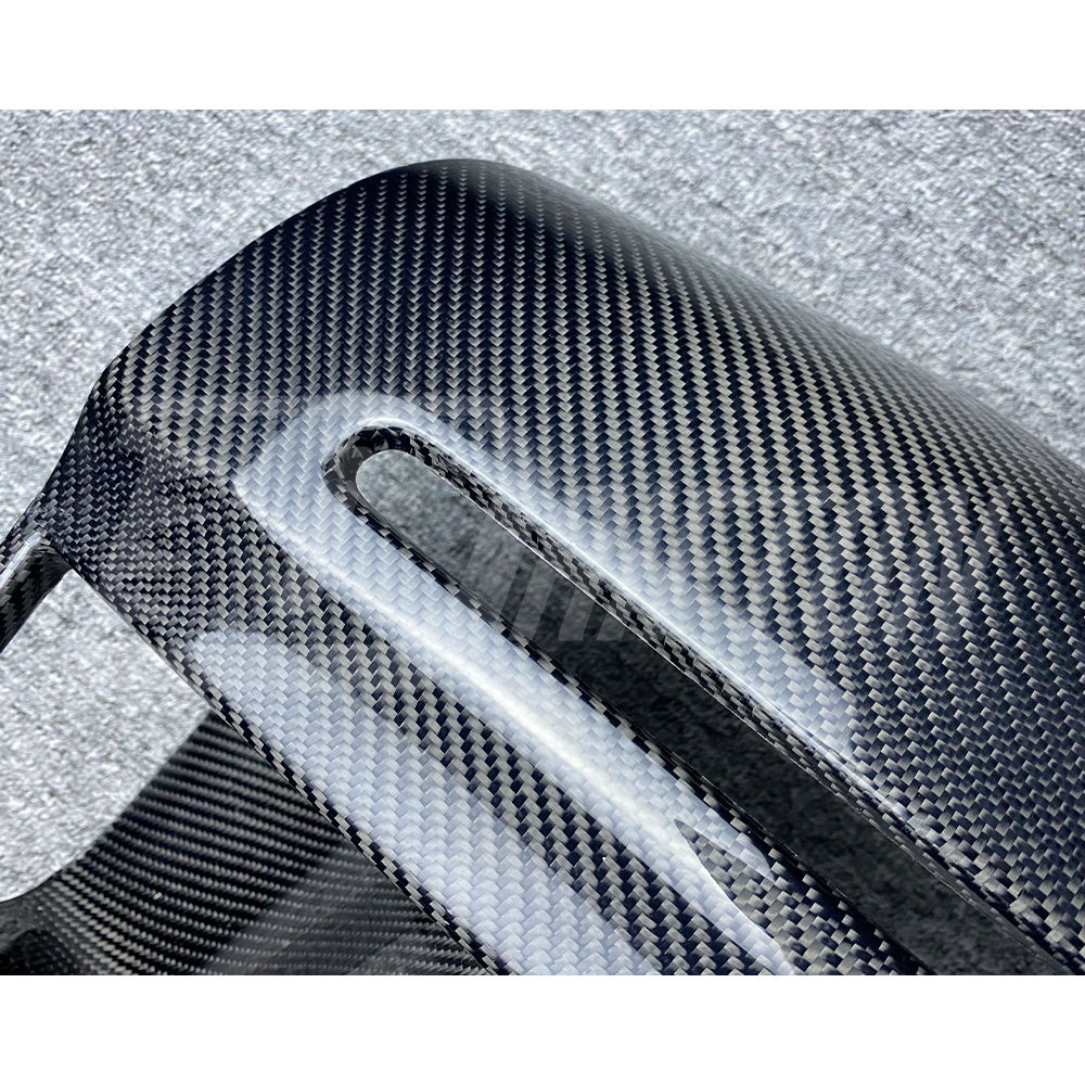 Wald Style Carbon Fiber Front Nose Grille Cover For Nissan R35 GTR 2008-2011