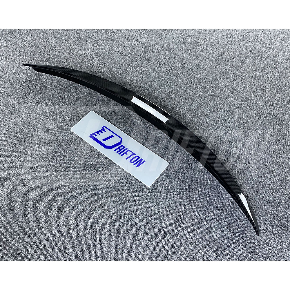 Blitz R Concept Style Carbon Fiber Trunk Wing Rear Spoiler For INFINITI Q50 2013-2024