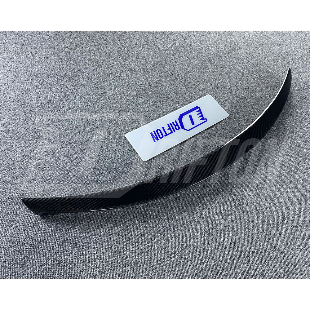 Blitz R Concept Style Carbon Fiber Trunk Wing Rear Spoiler For INFINITI Q50 2013-2024