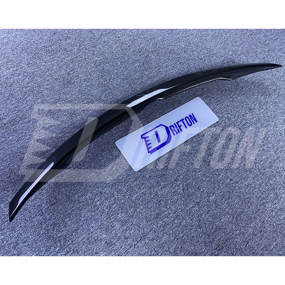 Dry Carbon Fiber Rear Spoiler Trunk Wing For INFINITI Q50 2013-2024
