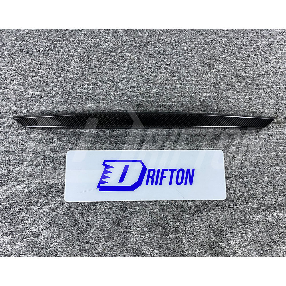 Dry Carbon Fiber Trunk Lid Upper Cover Trim For INFINITI Q50 2013-2017