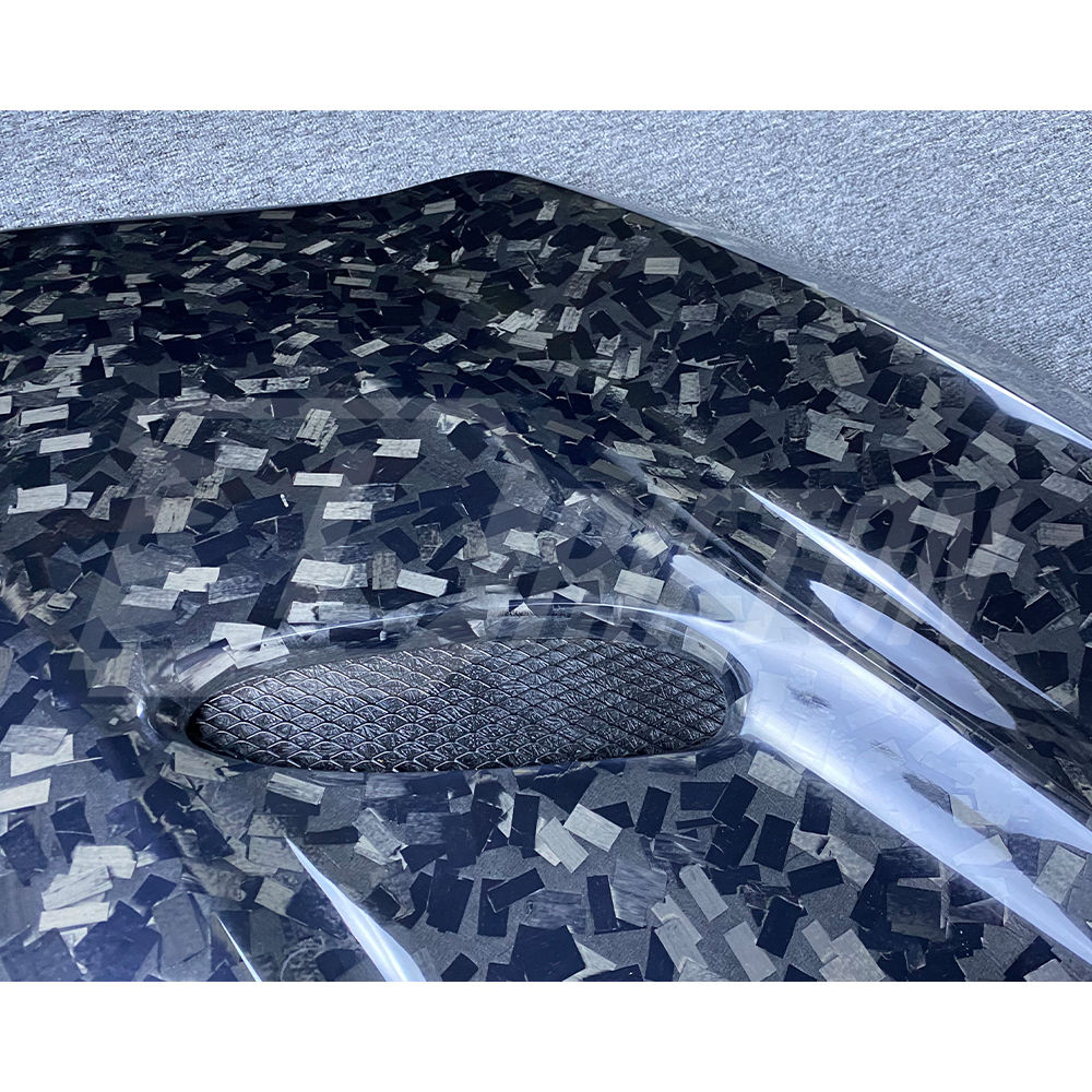 MBJ Style Forged Carbon Fiber Engine Hood For Infiniti Q50 2013-2024