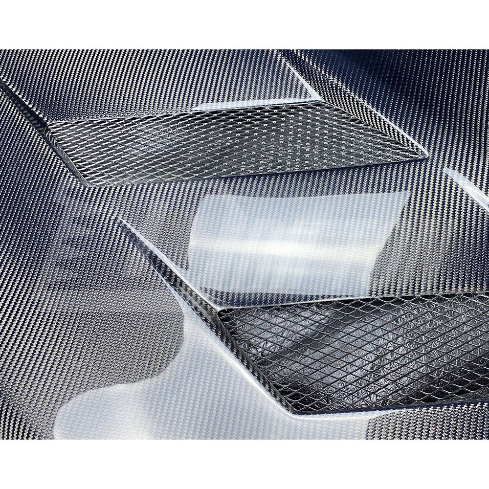 AMS Style Carbon Fiber Hood Bonnet For INFINITI Q50 2013-2024
