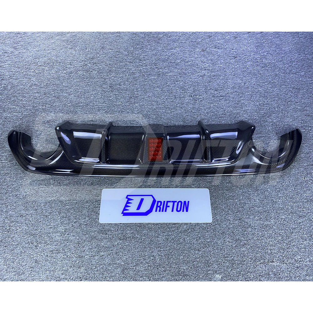 Carbon Fiber Rear Diffuser For Infiniti Q50 2018-2024