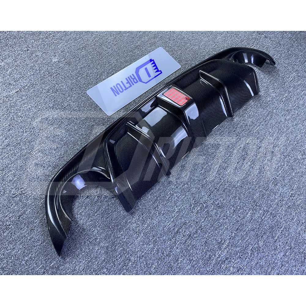Carbon Fiber Rear Diffuser For Infiniti Q50 2018-2024