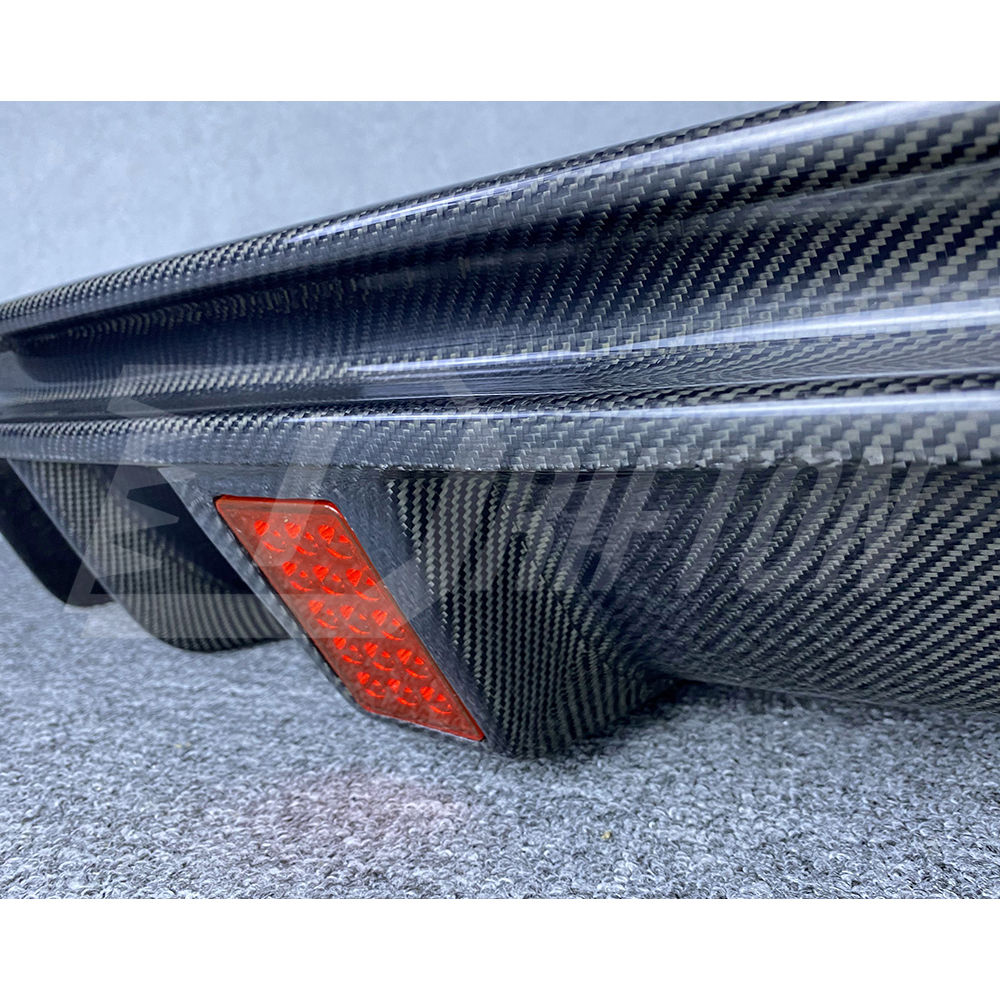 Carbon Fiber Rear Diffuser For Infiniti Q50 2018-2024
