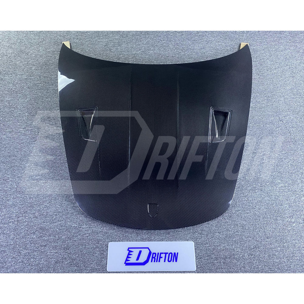 RS Style Dry Carbon Fiber Hood For Porsche 718 Cayman Boxster 2016-2025