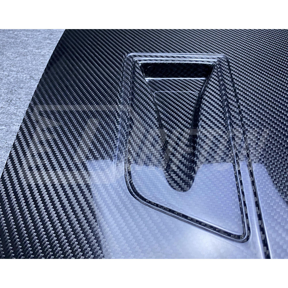 RS Style Dry Carbon Fiber Hood For Porsche 718 Cayman Boxster 2016-2025