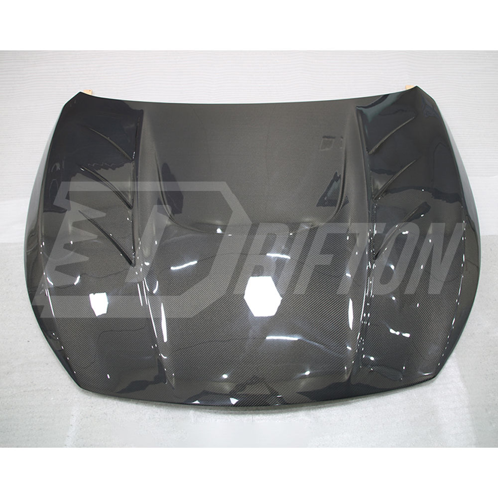 TV Style Carbon Fiber Hood For Infiniti Q50 2013-2024