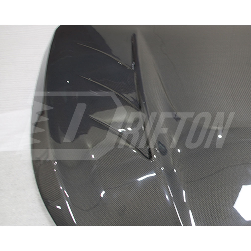 TV Style Carbon Fiber Hood For Infiniti Q50 2013-2024