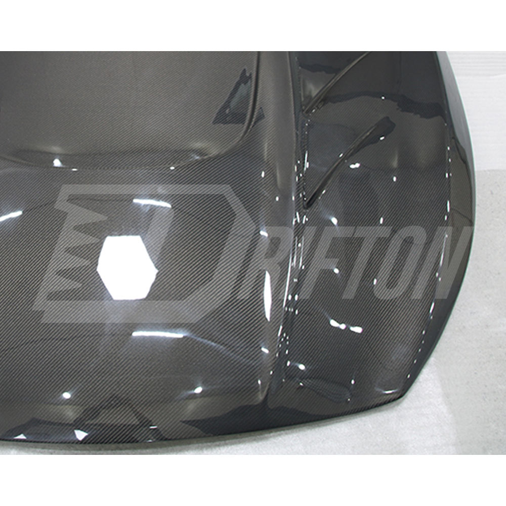 TV Style Carbon Fiber Hood For Infiniti Q50 2013-2024