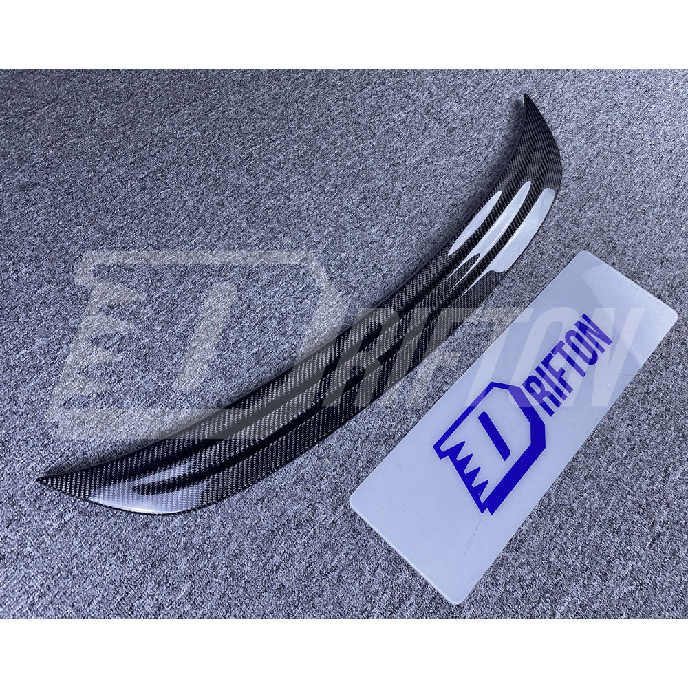 TechArt Style Carbon Fiber Front Bumper Air Vent For Porsche 718 Cayman Boxster 2016-2020