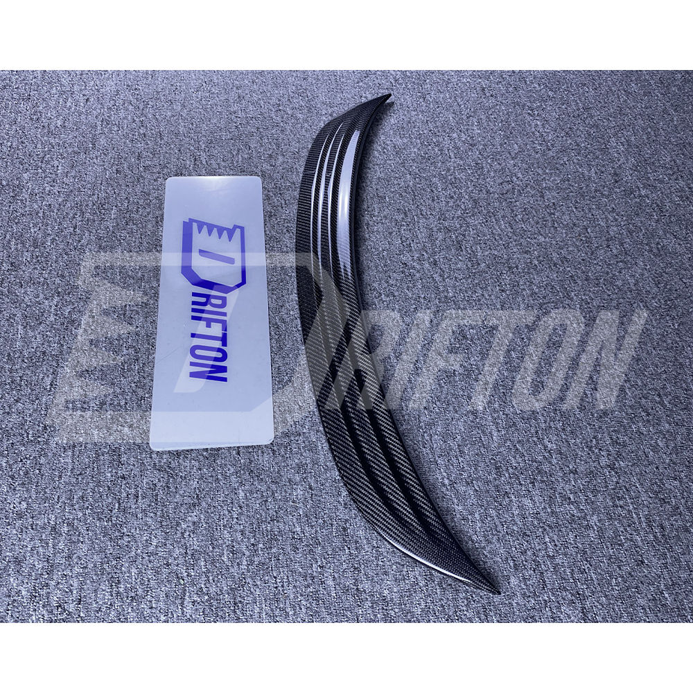 TechArt Style Carbon Fiber Front Bumper Air Vent For Porsche 718 Cayman Boxster 2016-2020
