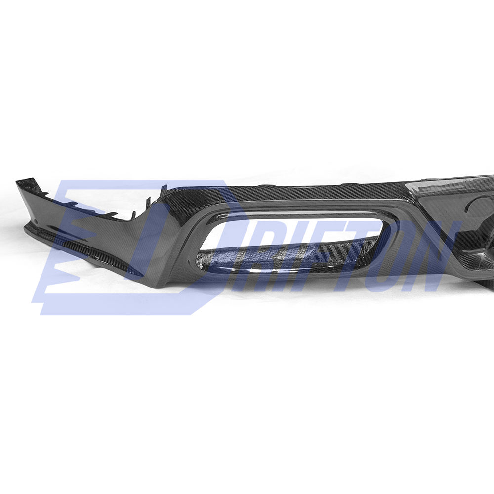 CMST Style Dry Carbon Fiber Rear Diffuser For Porsche Panamera 971 971.1 971.2 2017-2023
