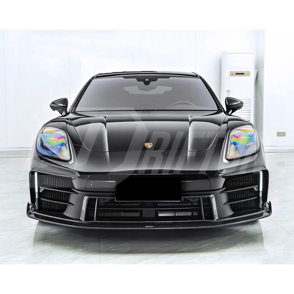 CMST Style Carbon Fiber Front Bumper Vent Trim For Porsche Panamera 976 2024-On