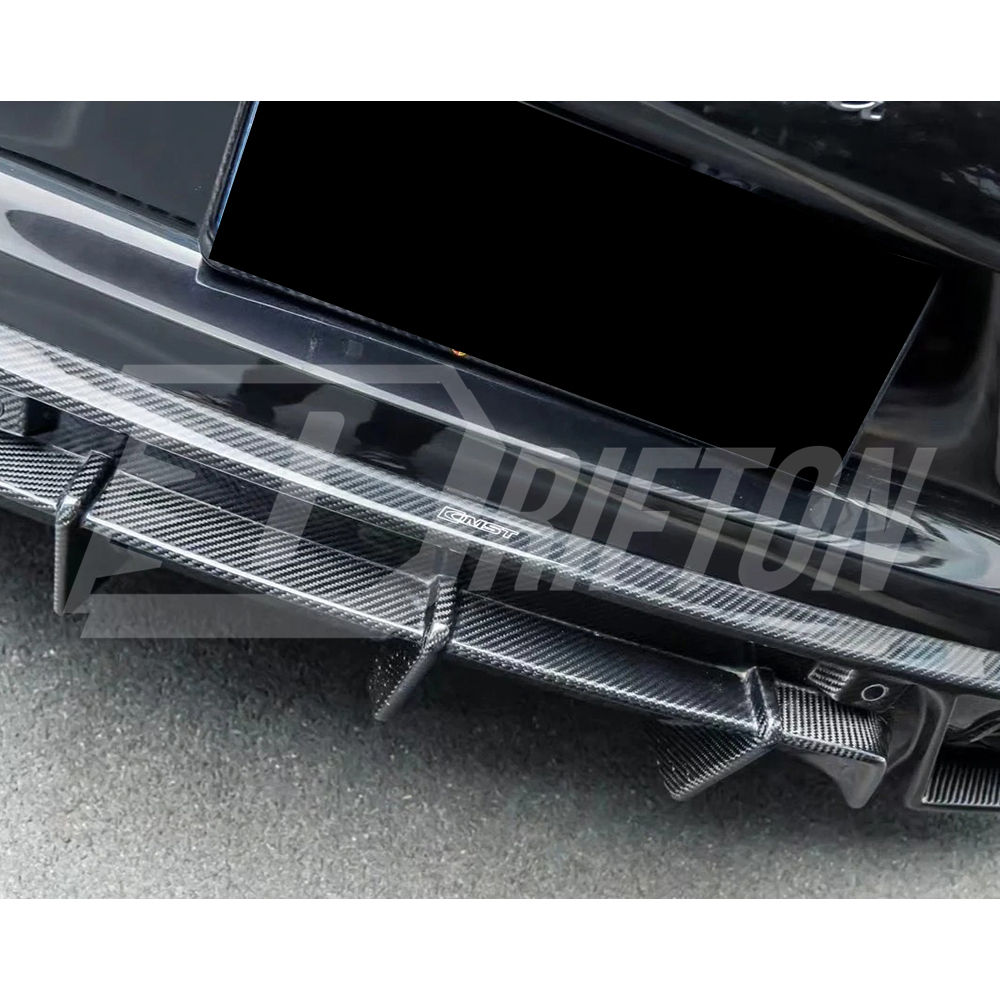 CMST Style Carbon Fiber Rear Diffuser For Porsche Panamera 976 2024-On
