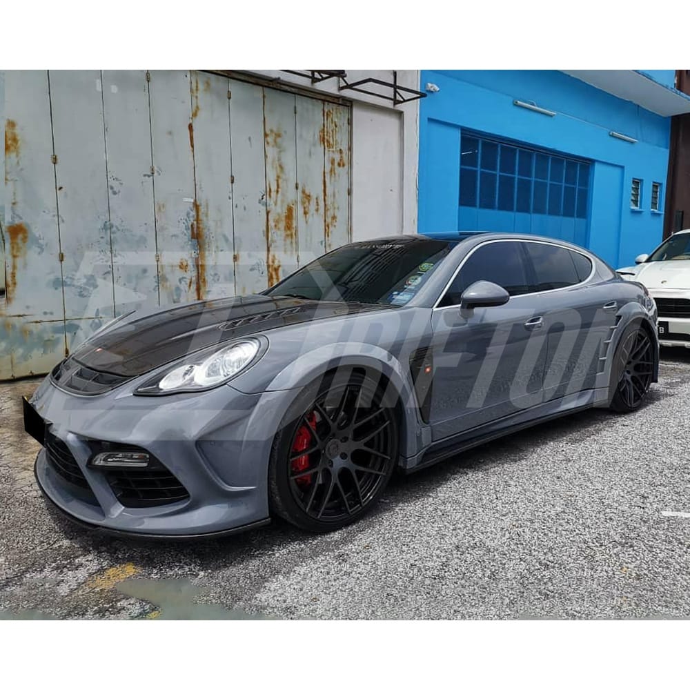 Mansory Style Half Carbon Fiber Wide Body Kit For Porsche Panamera 970 970.2 2014-2017