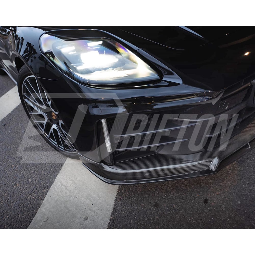 OD V1 Style Dry Carbon Fiber Front Lip For Porsche Panamera 976 2024-On